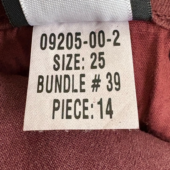 Krista Ankle super skinny Burgundy waxy Skinny Jeans - Picture 10 of 10